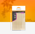Palito de naranjo de madera medianos , 150 mm (100 uds.) STALEKS EXPERT
