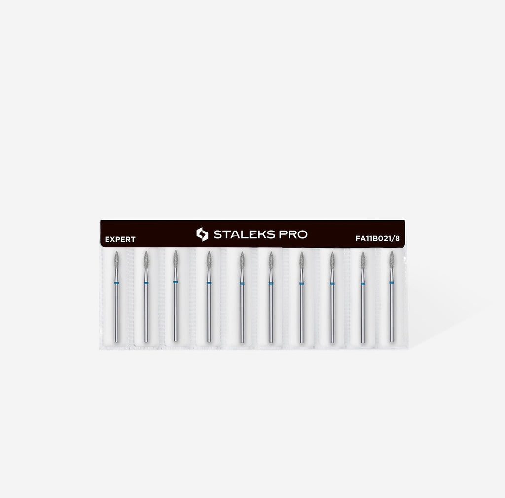 Fresa Diamante Llama Azul Staleks PRO Expert