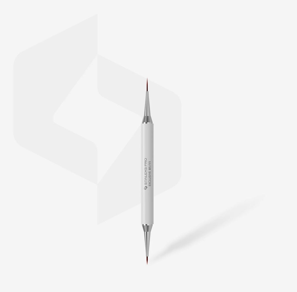 Pincel liner de doble cara 7 mm / liner 12 mm STALEKS EXCLUSIVE 01/11