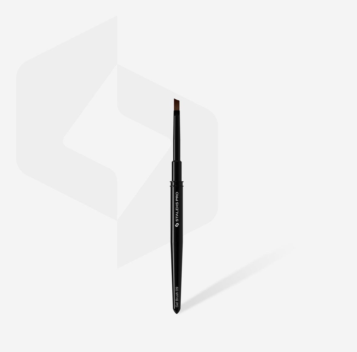 Pincel para gel biselado, ancho 6 mm/longitud 9 mm STALEKS EXPERT 09