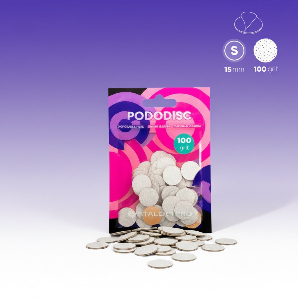 Recargas desechable PodoDisc 15 mm STALEKS PRO - 50 uds