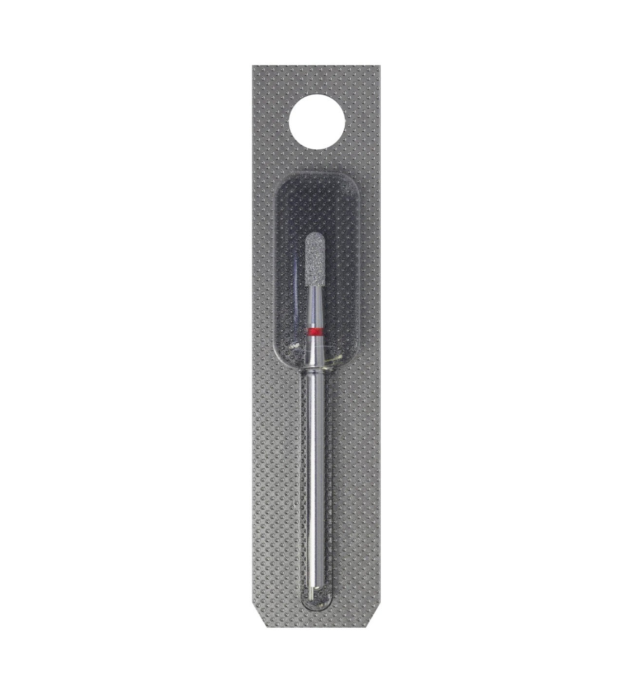 Fresa diamantada cilindro redondeado roja, diámetro 2,3 mm, parte de trabajo 6,5 mm STALEKS EXPERT