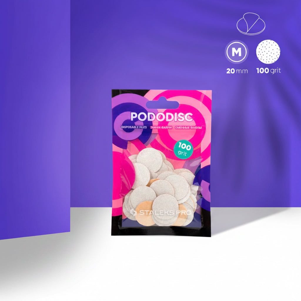 Recargas desechable PodoDisc 20 mm STALEKS PRO - 50 uds