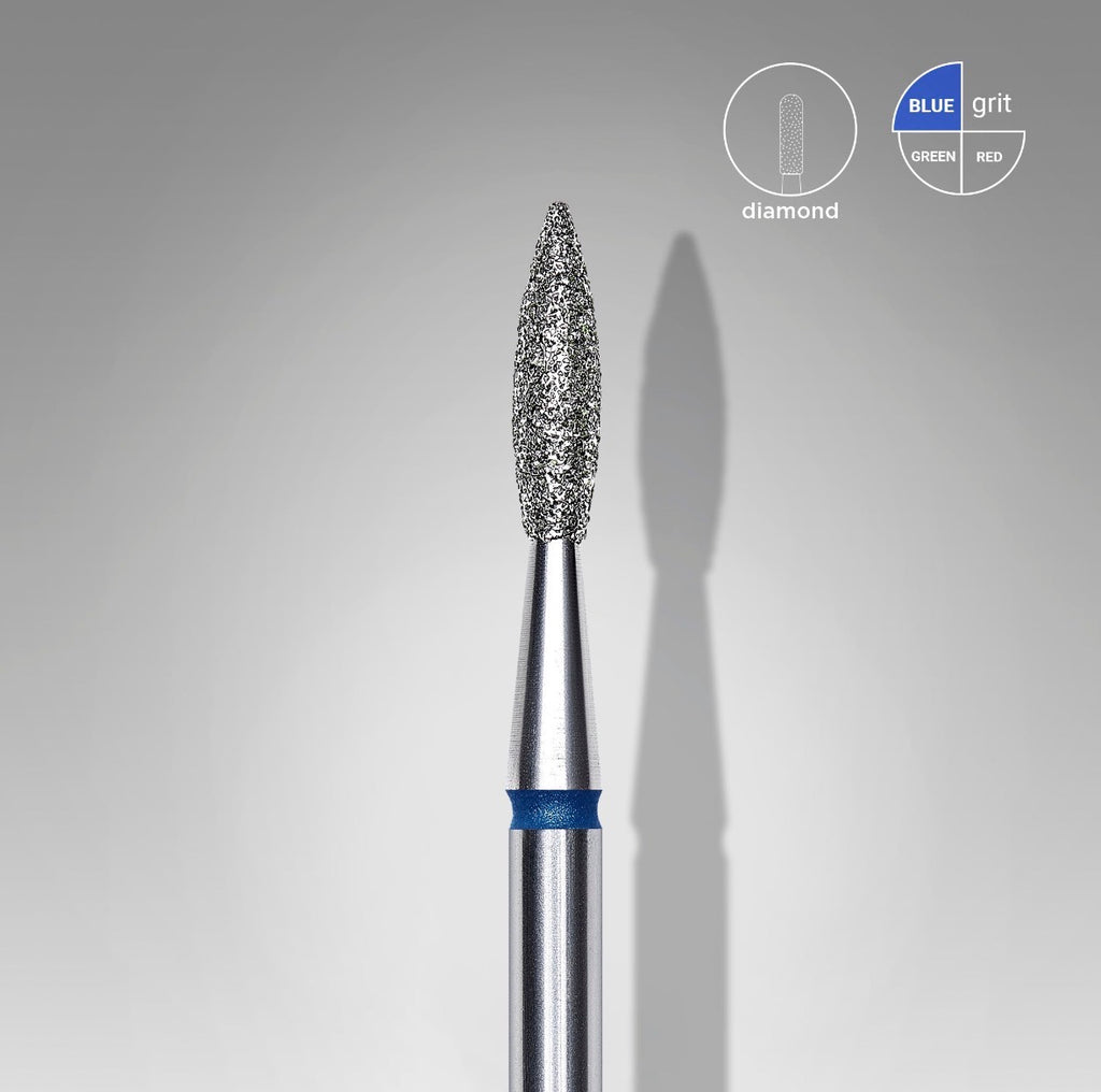 Fresa Diamante Llama Azul Staleks PRO Expert