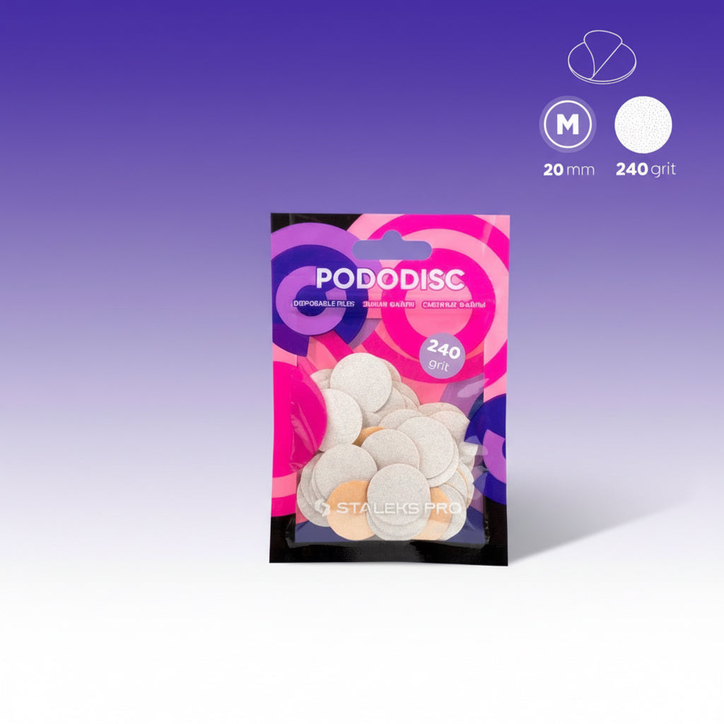 Recargas desechable PodoDisc 20 mm STALEKS PRO - 50 uds