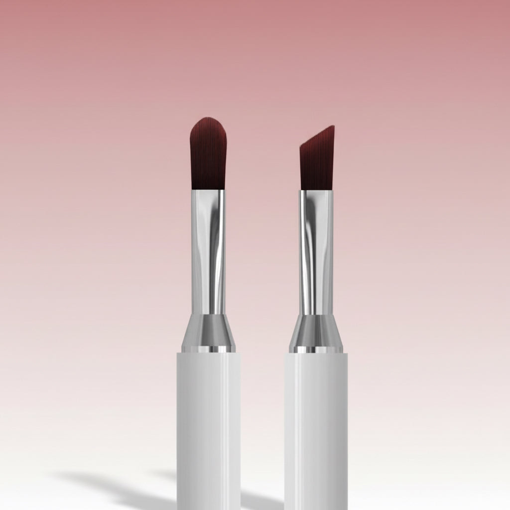 Pincel de doble cara para gel 11 mm / para gel 9 mm STALEKS EXCLUSIVE 06/09