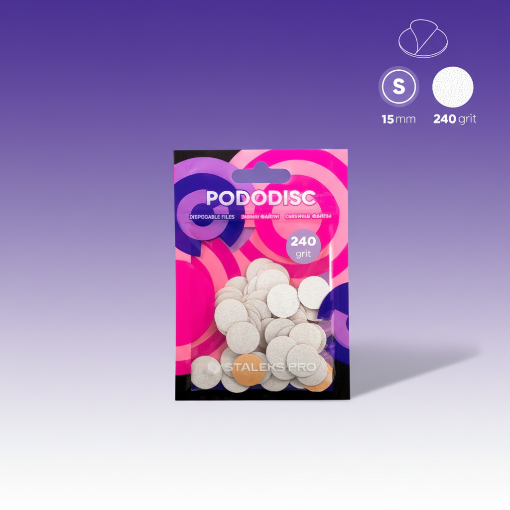 Recargas desechable PodoDisc 15 mm STALEKS PRO - 50 uds