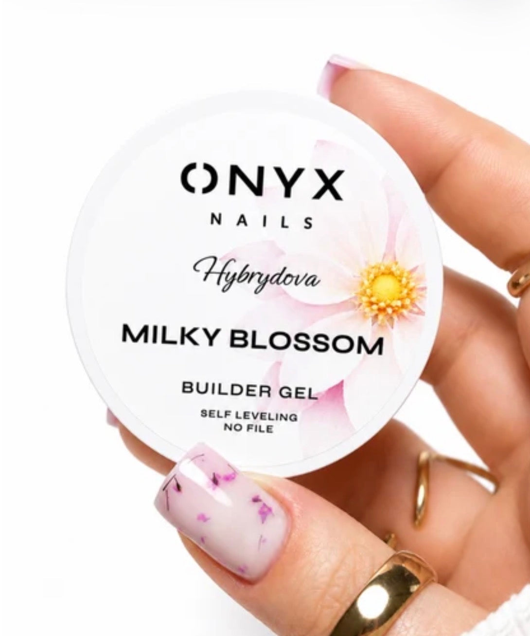 Builder gel constructor ONYX - MILKY BLOSSOM