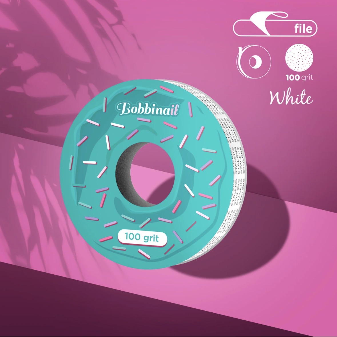 Donut Bloque de recambio de limas adhesivas para lima recta, 100 grit STALEKS EXPERT
