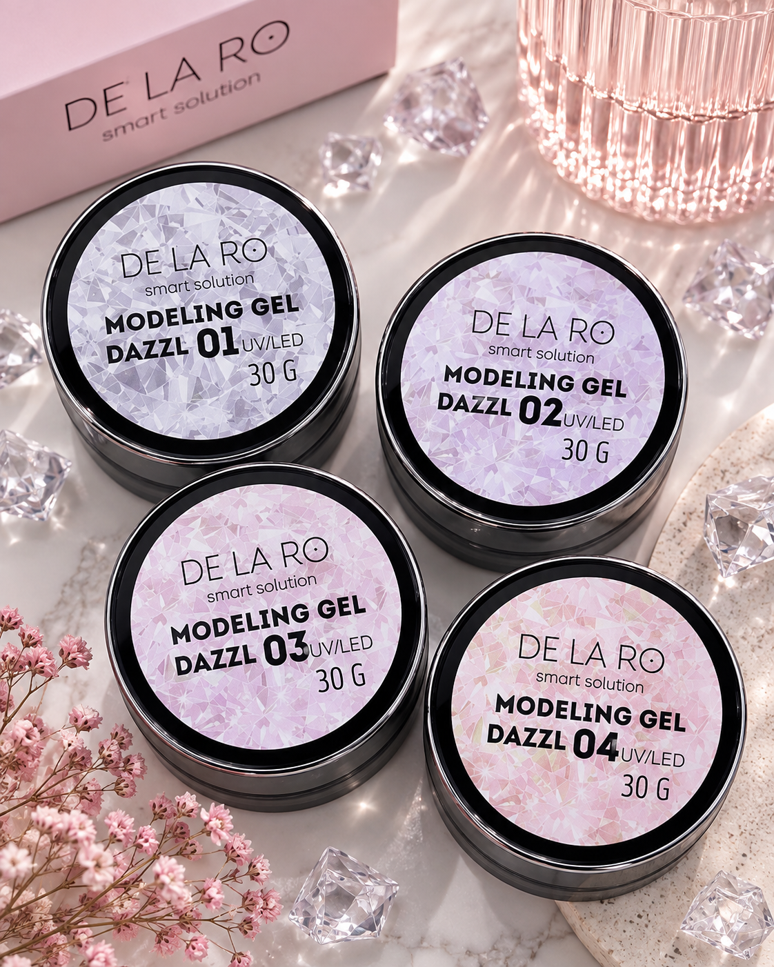 DE LA RO Modeling gel DAZZL