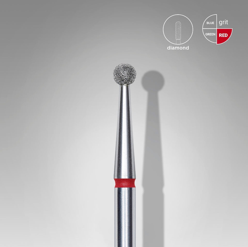 Fresa
Diamante Bola Roja 2,5 mm Staleks PRO Expert