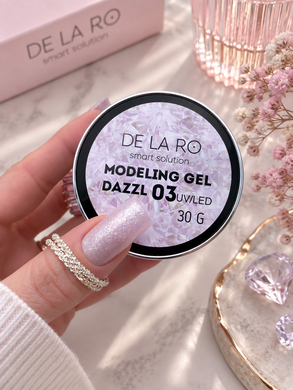 DE LA RO Modeling gel DAZZL