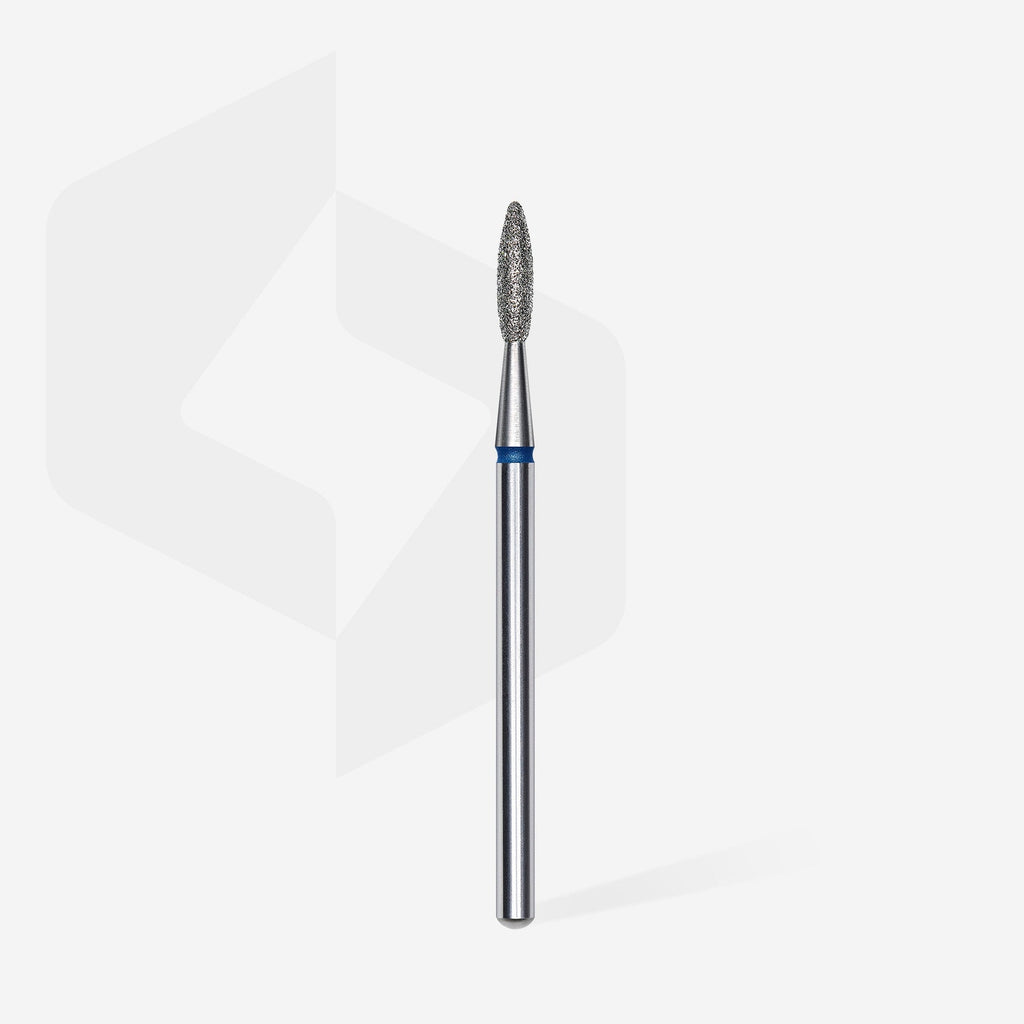 Fresa Diamante Llama azul diámetro 2,1mm parte del trabajo 8mm