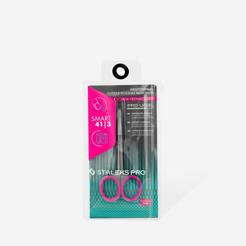 Tijeras profesionales para cutículas con gancho
STALEKS SMART 41/3