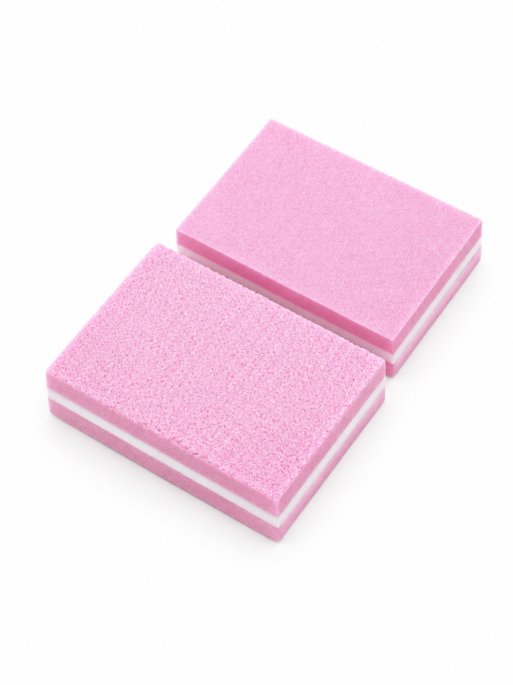 Taco pulidor desechable rosa 100/180 50 uds