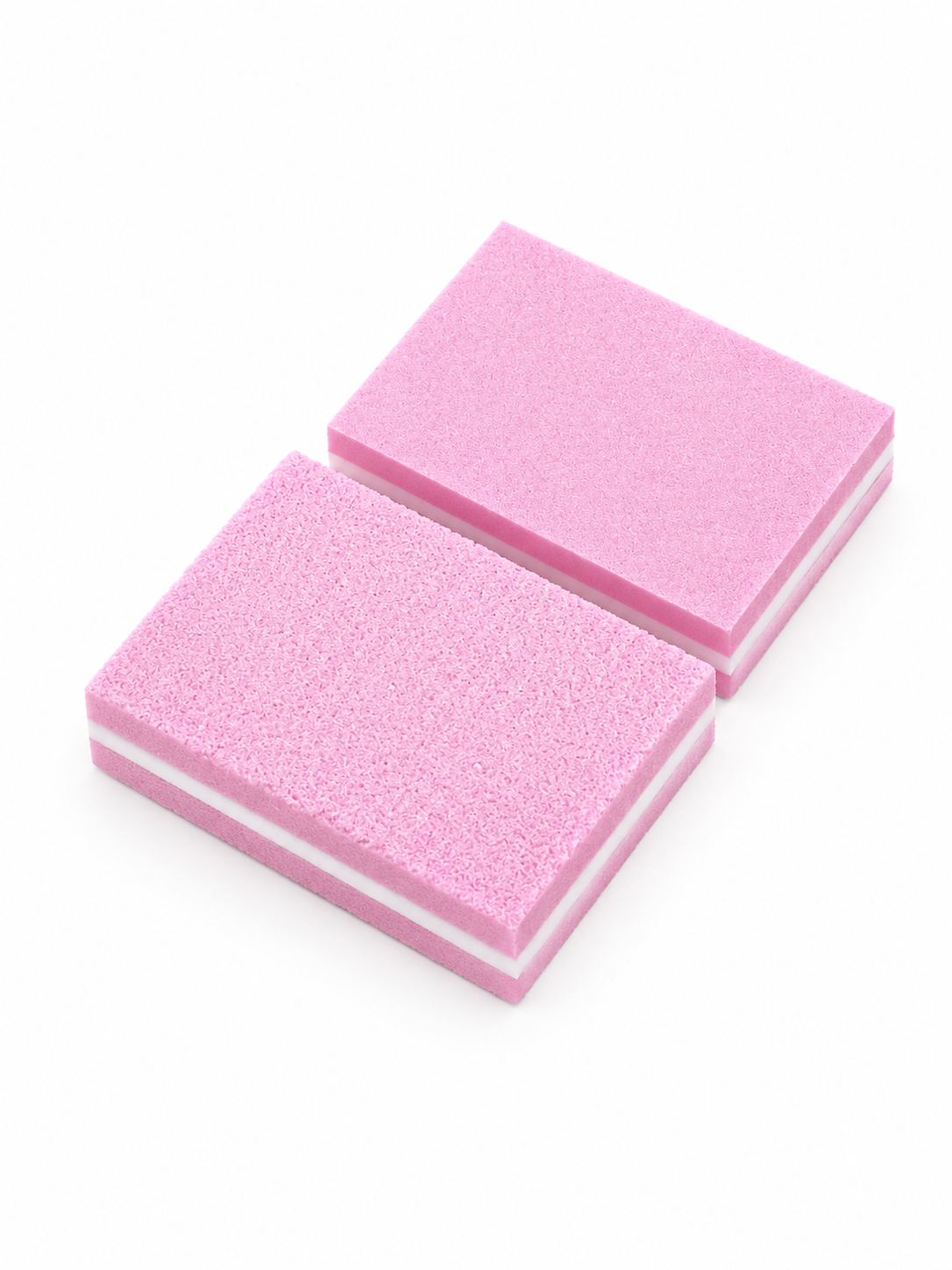 Taco pulidor desechable rosa 100/180 50 uds