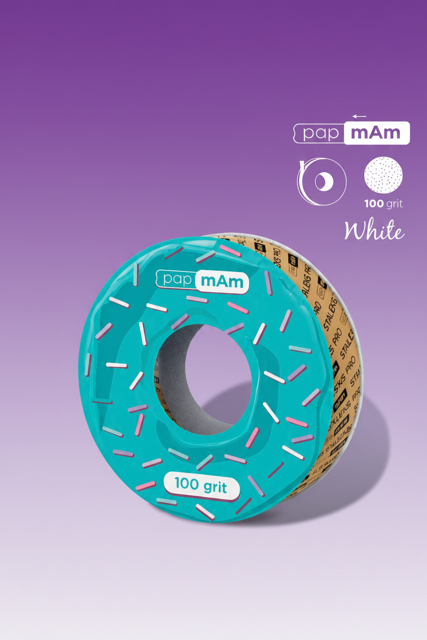 STALEKS EXPERT Cinta abrasiva 100 desechable Donut papmAm