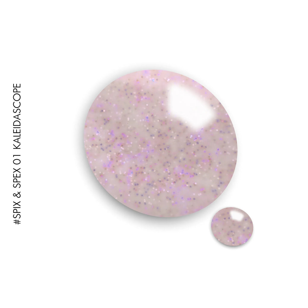 GEL.IT.UP Spix & Spex 01 Kaleidascope – Rosa Lechoso Iridiscente