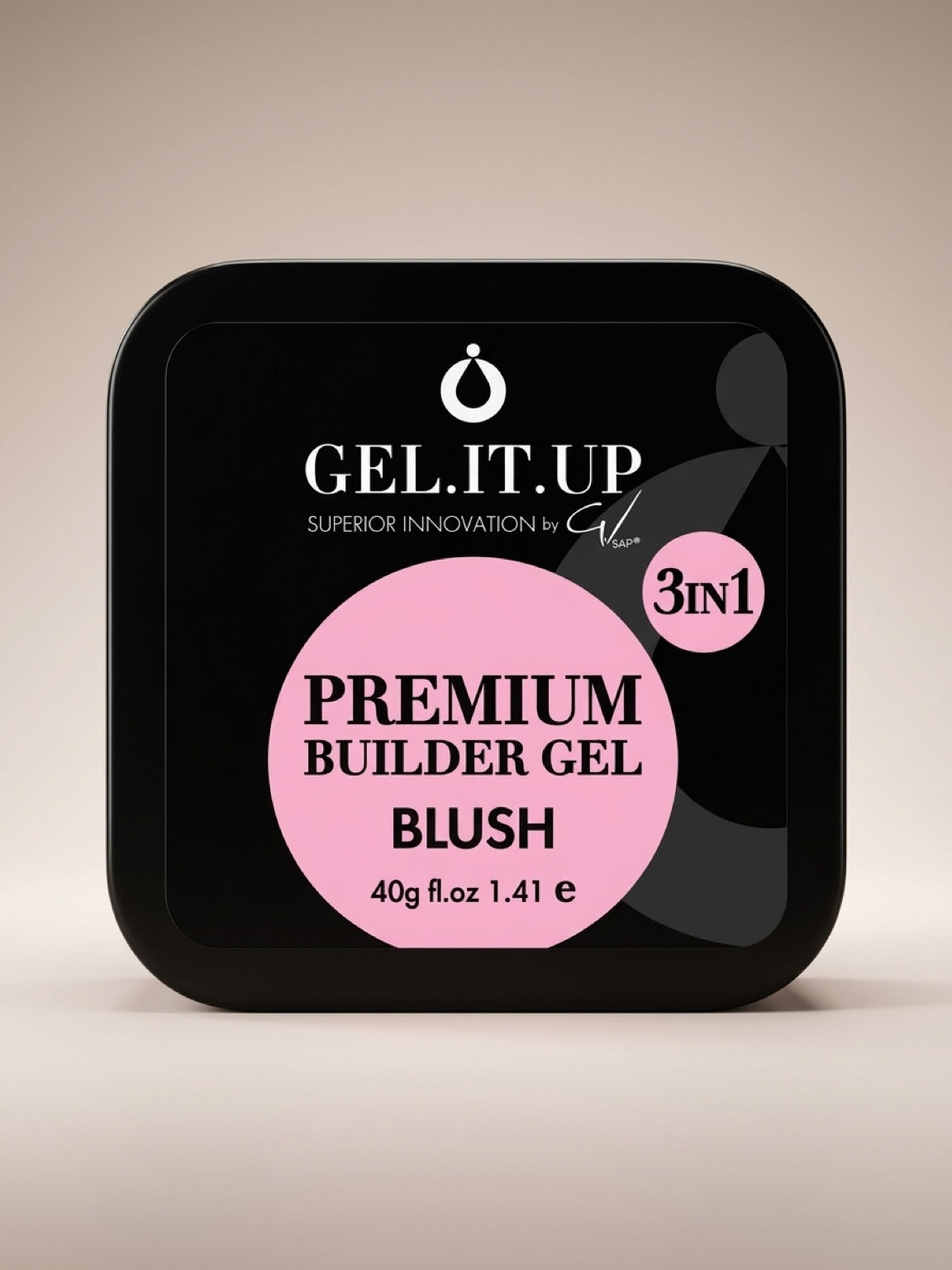 GEL.IT.UP 3-in-1 Premium Builder Gel Blush – Rosa Blush 40 g