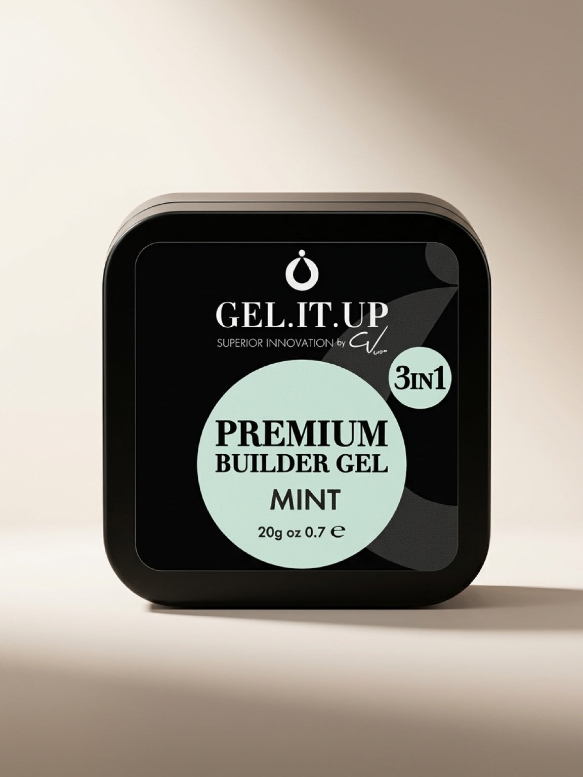 GEL.IT.UP 3-in-1 Premium Builder Gel Mint – Verde Menta 20 g
