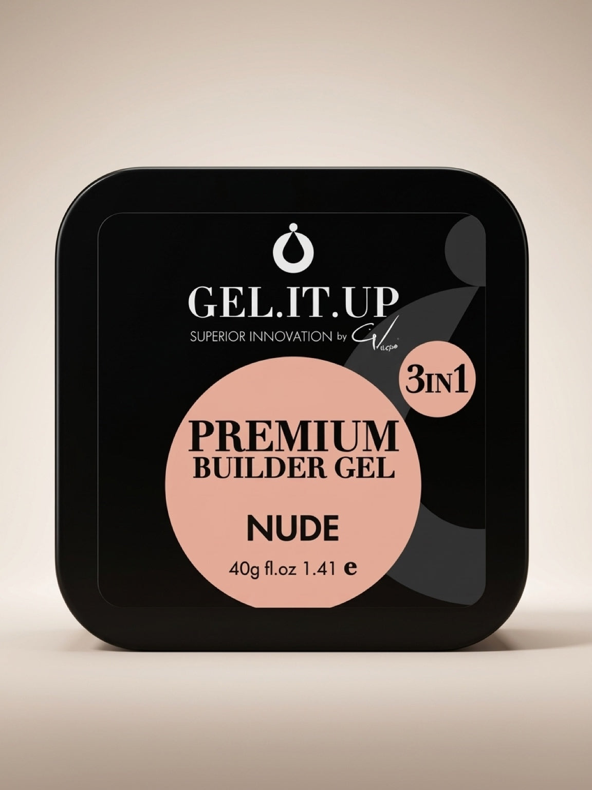 GEL.IT.UP 3-in-1 Premium Builder Gel Nude – Nude 40 g