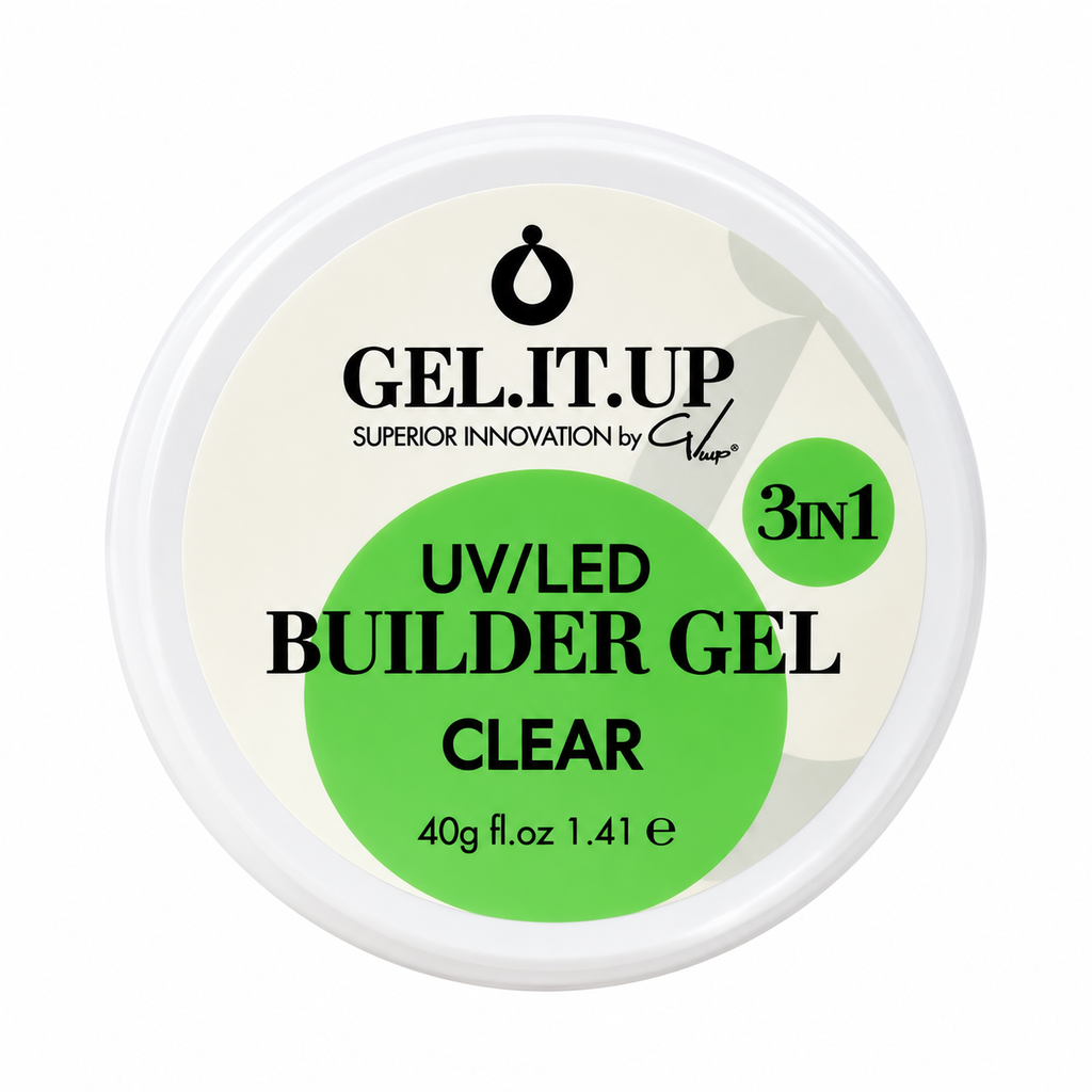 GEL.IT.UP 3-in-1 Builder Gel Clear – Transparente 40 g