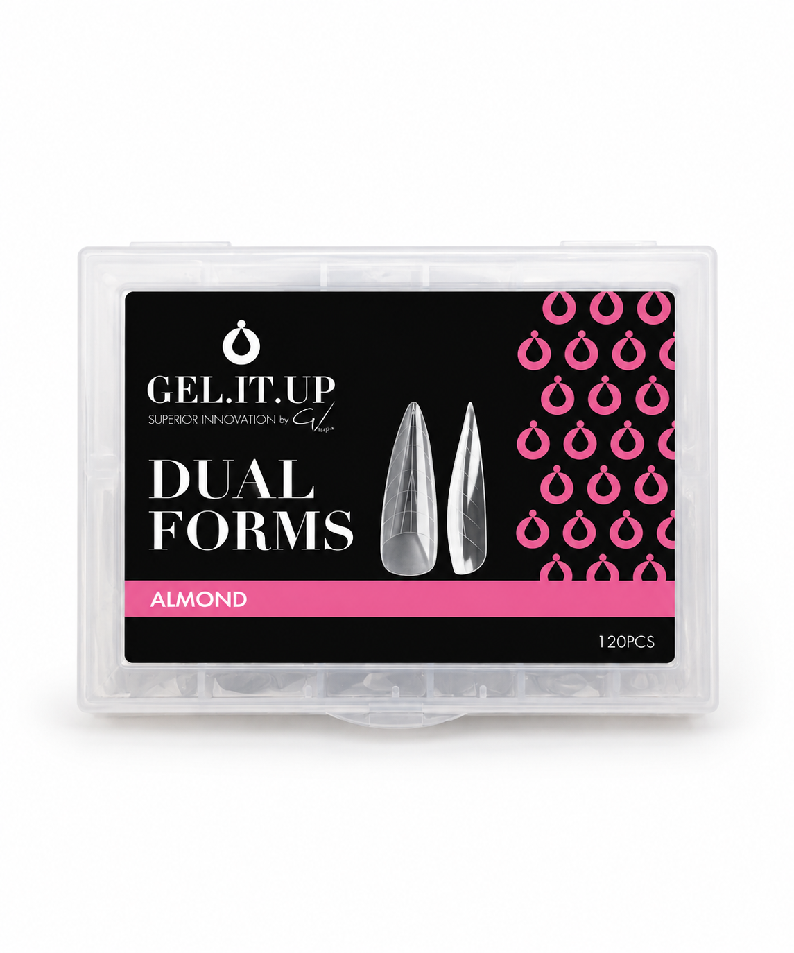 GEL.IT.UP Dual Forms • Almond 120 PCS